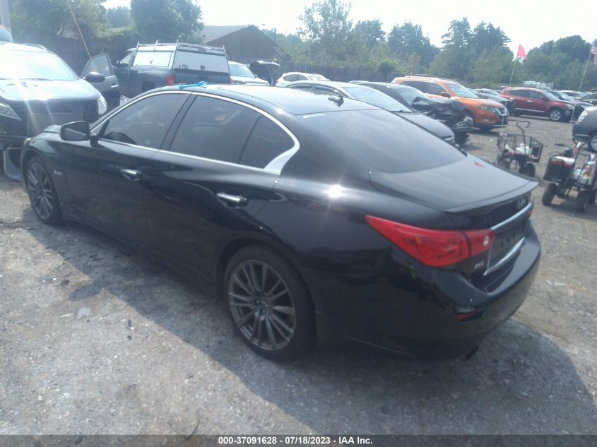2016 INFINITI Q50 3.0T RED SPORT 400 - JN1FV7AR1GM451249