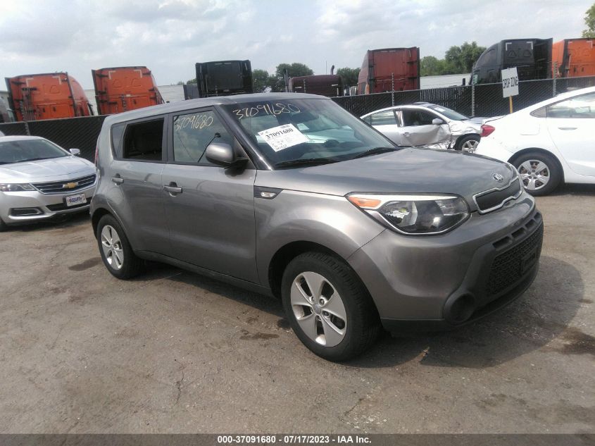 2014 KIA SOUL BASE - KNDJN2A29E7054235