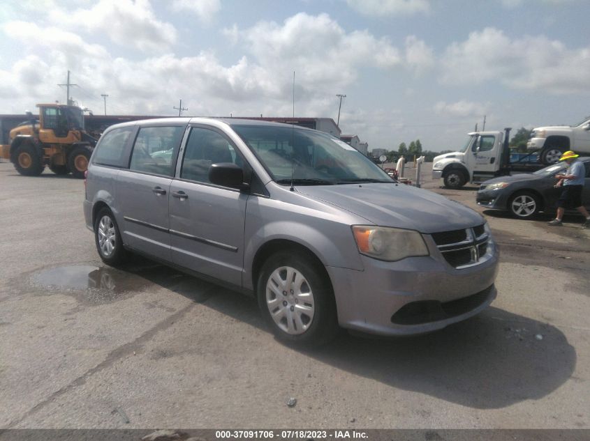 2014 DODGE GRAND CARAVAN AMERICAN VALUE PKG - 2C4RDGBG0ER332368