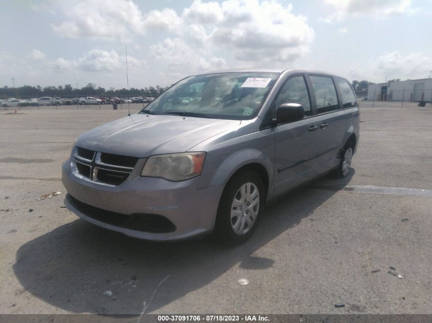 2014 DODGE GRAND CARAVAN AMERICAN VALUE PKG - 2C4RDGBG0ER332368