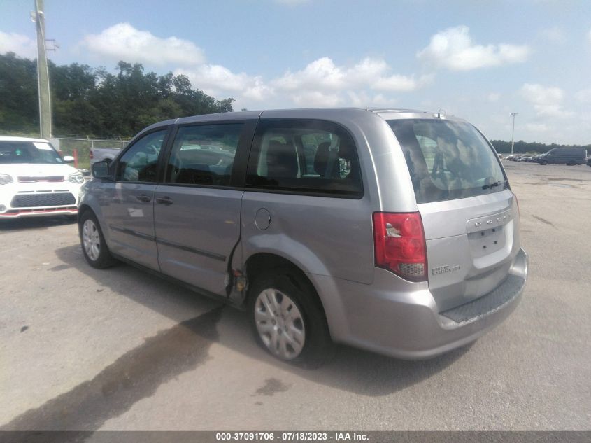 2014 DODGE GRAND CARAVAN AMERICAN VALUE PKG - 2C4RDGBG0ER332368