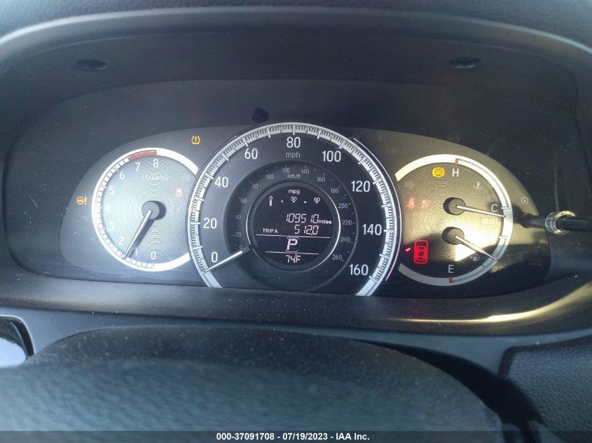 2016 HONDA ACCORD SEDAN LX - 1HGCR2F30GA015278