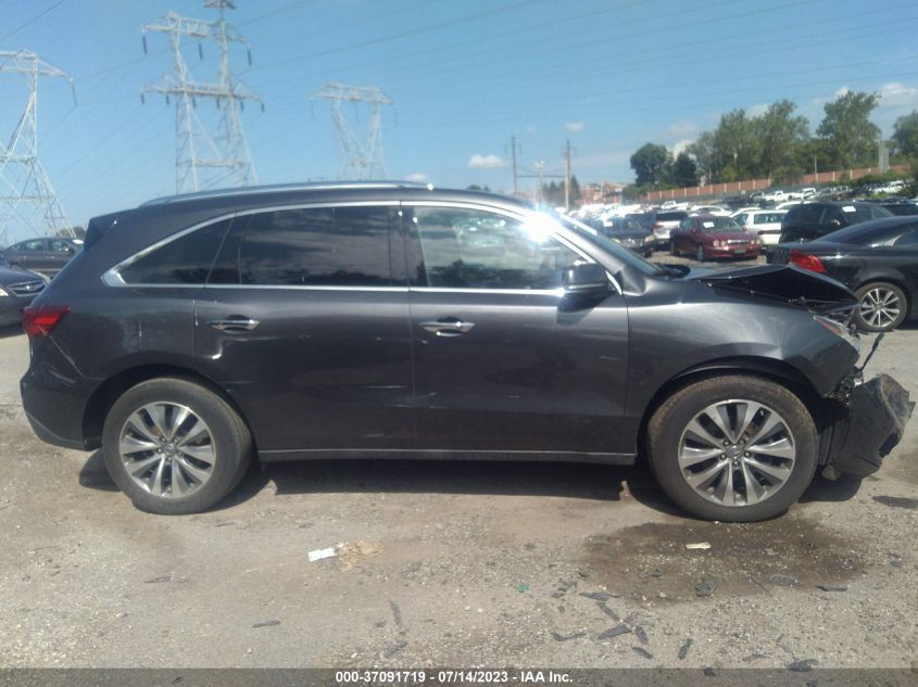 2014 ACURA MDX TECH PKG - 5FRYD4H49EB007395