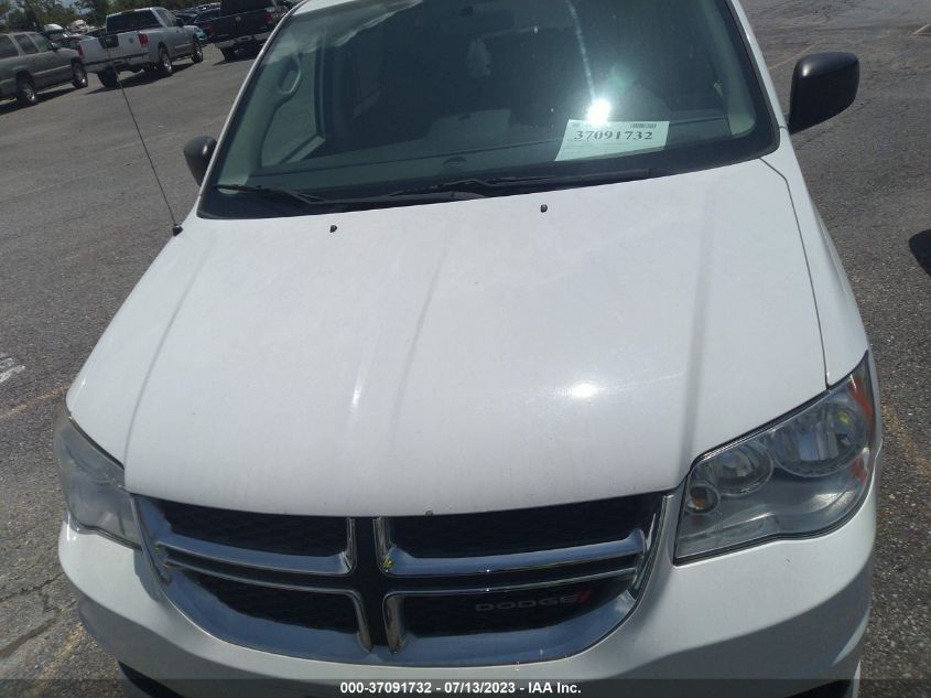 2016 DODGE GRAND CARAVAN SE - 2C4RDGBG5GR130404