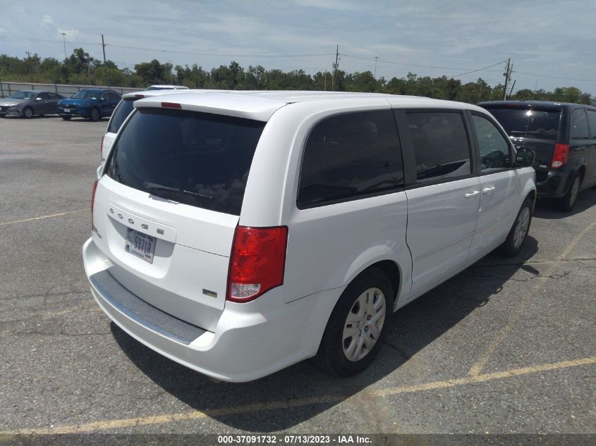 2016 DODGE GRAND CARAVAN SE - 2C4RDGBG5GR130404