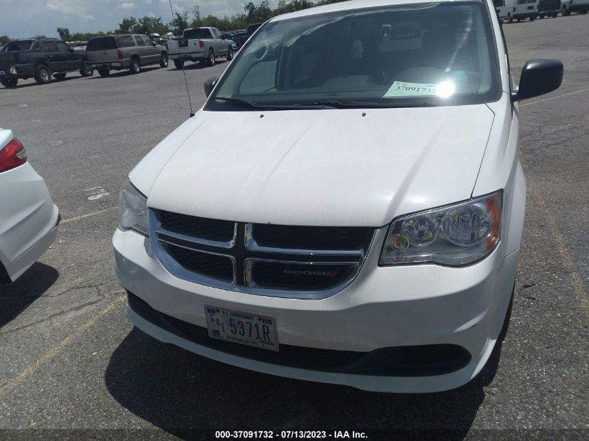 2016 DODGE GRAND CARAVAN SE - 2C4RDGBG5GR130404