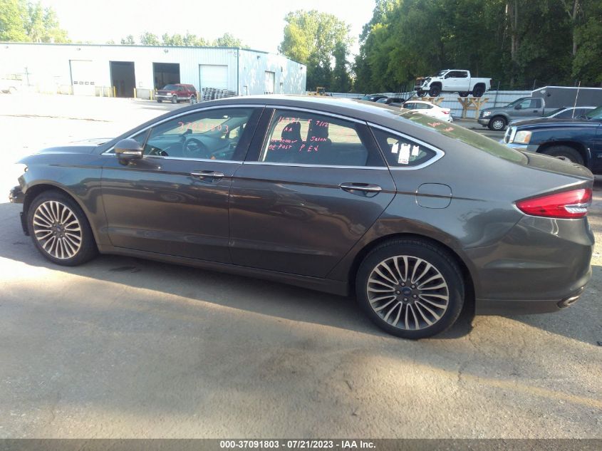 2017 FORD FUSION SE - 3FA6P0T94HR298943