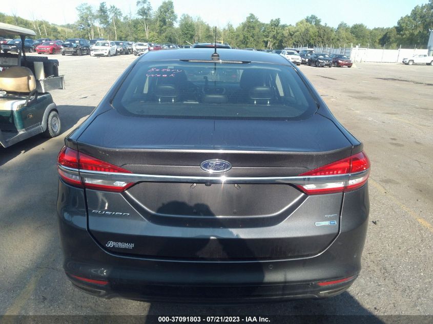 2017 FORD FUSION SE - 3FA6P0T94HR298943