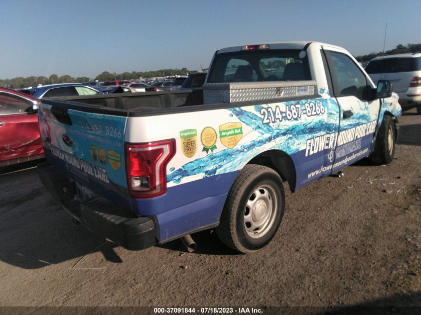 2016 FORD F-150 XL/XLT - 1FTMF1C88GFA29745