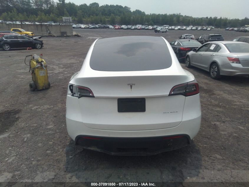 2022 TESLA MODEL Y - 7SAYGDEE5NF371645