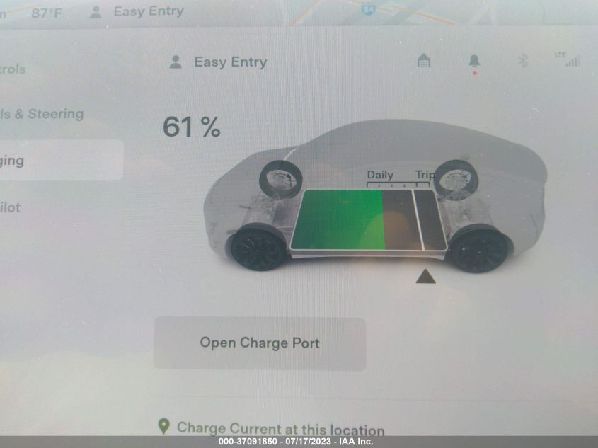 2022 TESLA MODEL Y - 7SAYGDEE5NF371645
