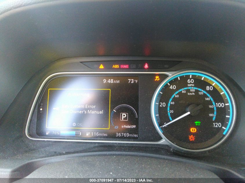 2018 NISSAN LEAF SV - 1N4AZ1CP0JC308350