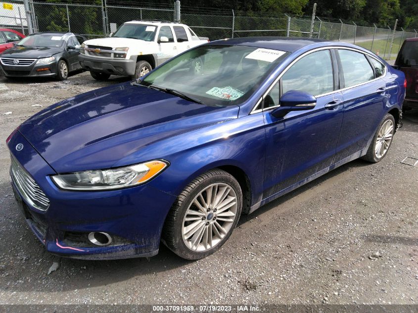 2016 FORD FUSION SE - 3FA6P0T99GR121836