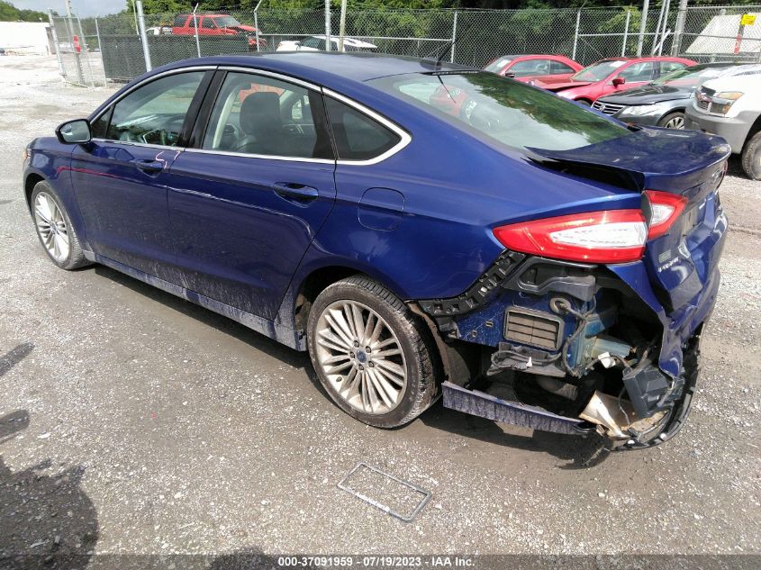 2016 FORD FUSION SE - 3FA6P0T99GR121836