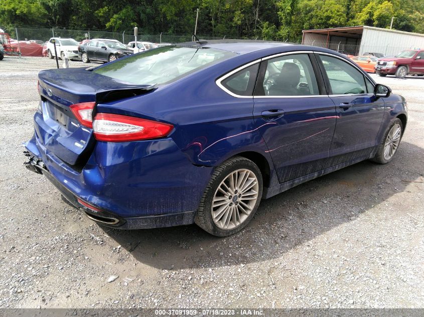 2016 FORD FUSION SE - 3FA6P0T99GR121836