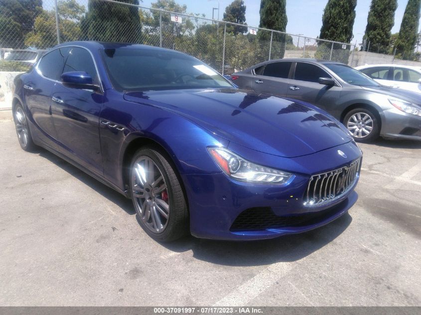 2017 MASERATI GHIBLI S - ZAM57RSS7H1211217