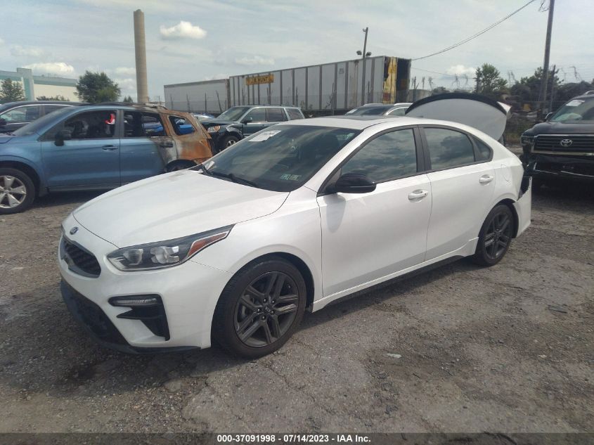 2021 KIA FORTE GT LINE - 3KPF34AD2ME420186