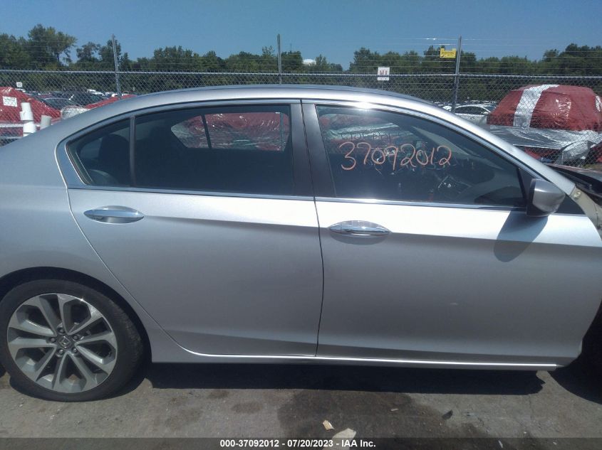 2015 HONDA ACCORD SEDAN SPORT - 1HGCR2F59FA091680