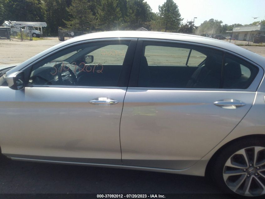 2015 HONDA ACCORD SEDAN SPORT - 1HGCR2F59FA091680