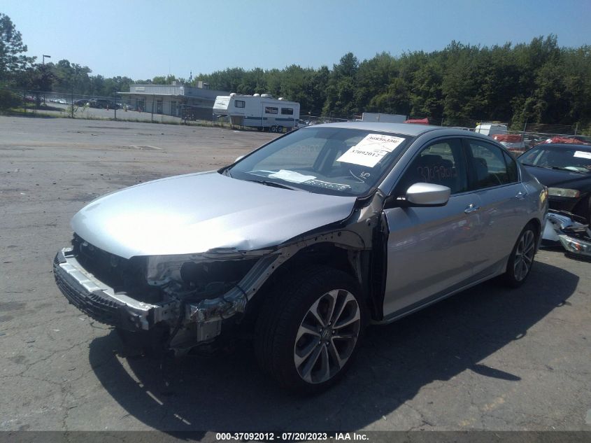 2015 HONDA ACCORD SEDAN SPORT - 1HGCR2F59FA091680