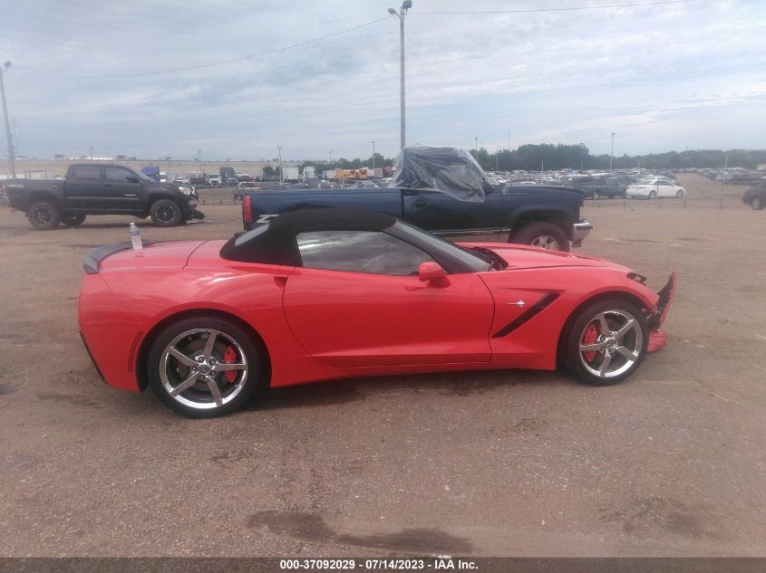 2014 CHEVROLET CORVETTE STINGRAY 3LT 1G1YF3D74E5122731