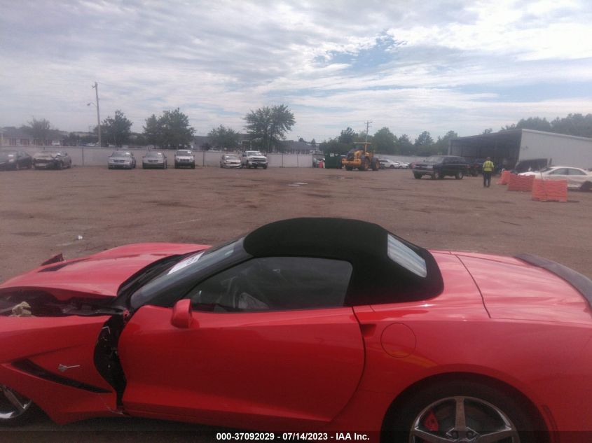 2014 CHEVROLET CORVETTE STINGRAY 3LT 1G1YF3D74E5122731