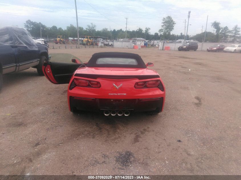 2014 CHEVROLET CORVETTE STINGRAY 3LT 1G1YF3D74E5122731