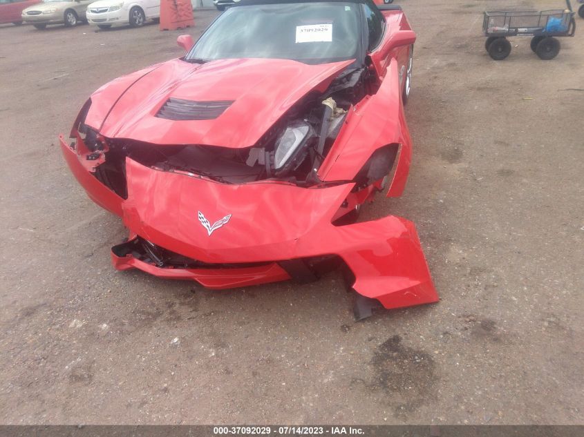 2014 CHEVROLET CORVETTE STINGRAY 3LT 1G1YF3D74E5122731