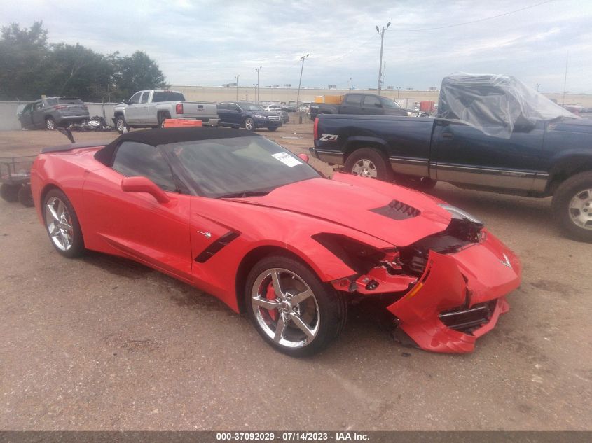 2014 CHEVROLET CORVETTE STINGRAY 3LT - 1G1YF3D74E5122731
