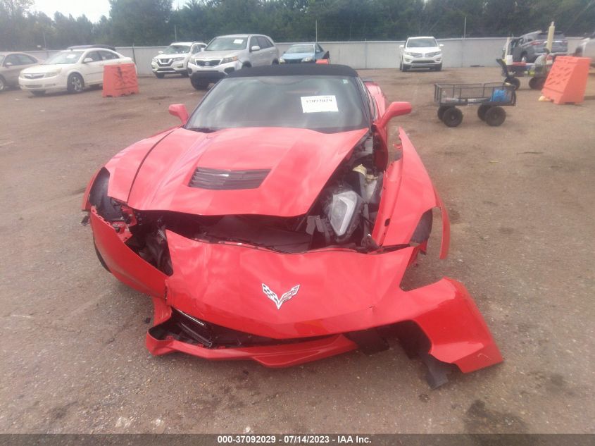 2014 CHEVROLET CORVETTE STINGRAY 3LT 1G1YF3D74E5122731
