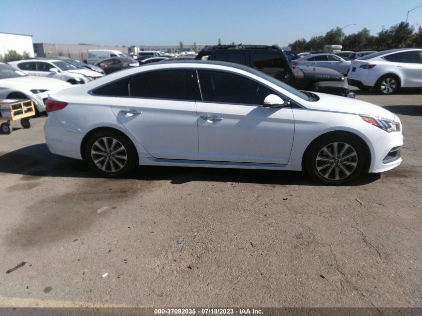 2016 HYUNDAI SONATA SPORT/LIMITED - 5NPE34AF8GH412915