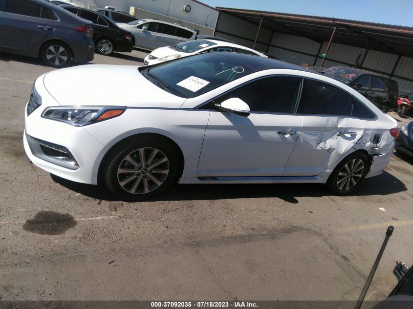 2016 HYUNDAI SONATA SPORT/LIMITED - 5NPE34AF8GH412915