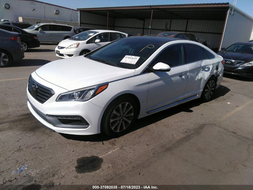 2016 HYUNDAI SONATA SPORT/LIMITED - 5NPE34AF8GH412915