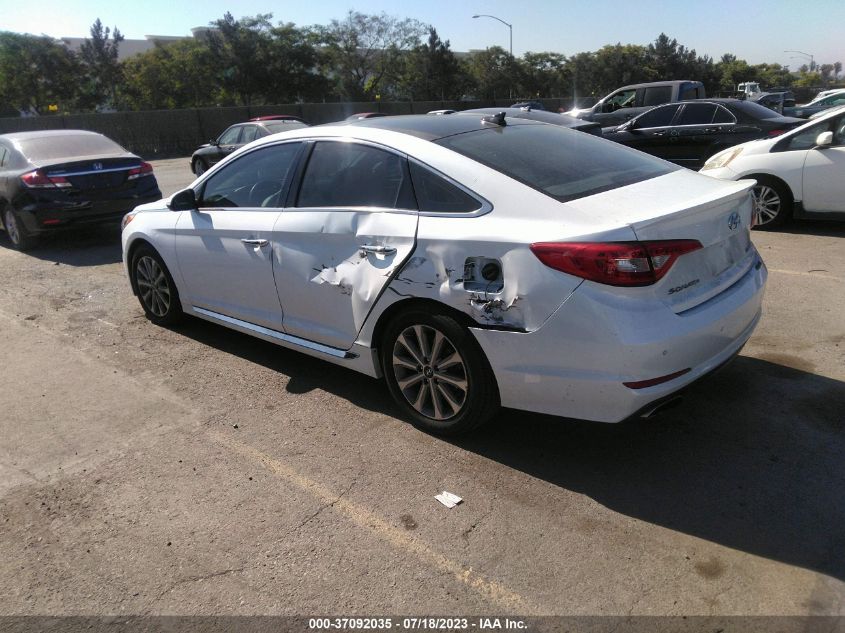 2016 HYUNDAI SONATA SPORT/LIMITED - 5NPE34AF8GH412915