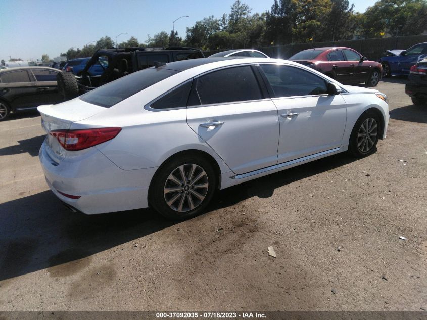 2016 HYUNDAI SONATA SPORT/LIMITED - 5NPE34AF8GH412915