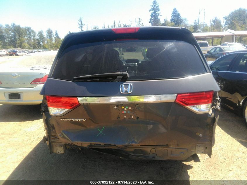 2014 HONDA ODYSSEY EX-L - 5FNRL5H62EB032431