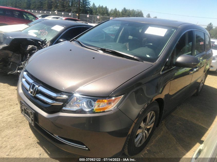 2014 HONDA ODYSSEY EX-L - 5FNRL5H62EB032431