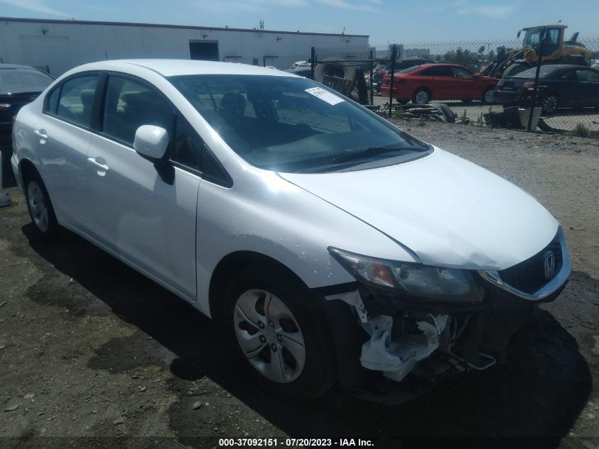 2013 HONDA CIVIC SDN LX - 19XFB2F54DE269294