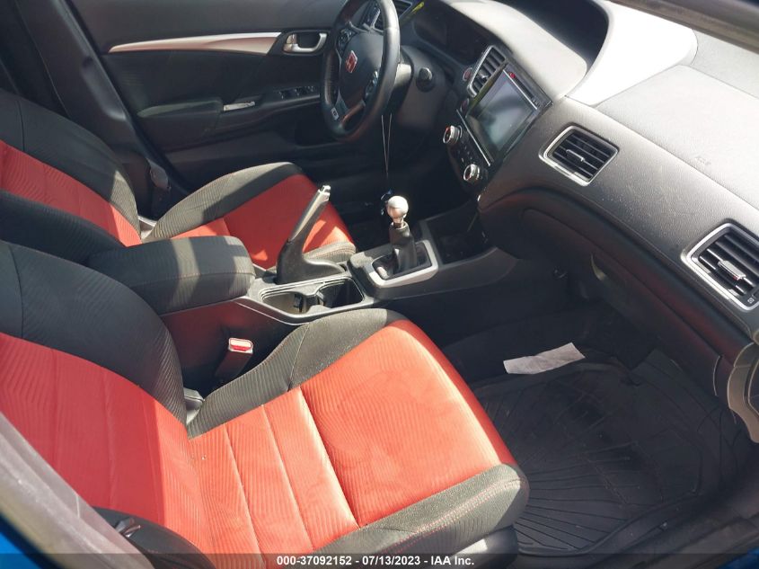 2015 HONDA CIVIC SEDAN SI - 2HGFB6E58FH705730