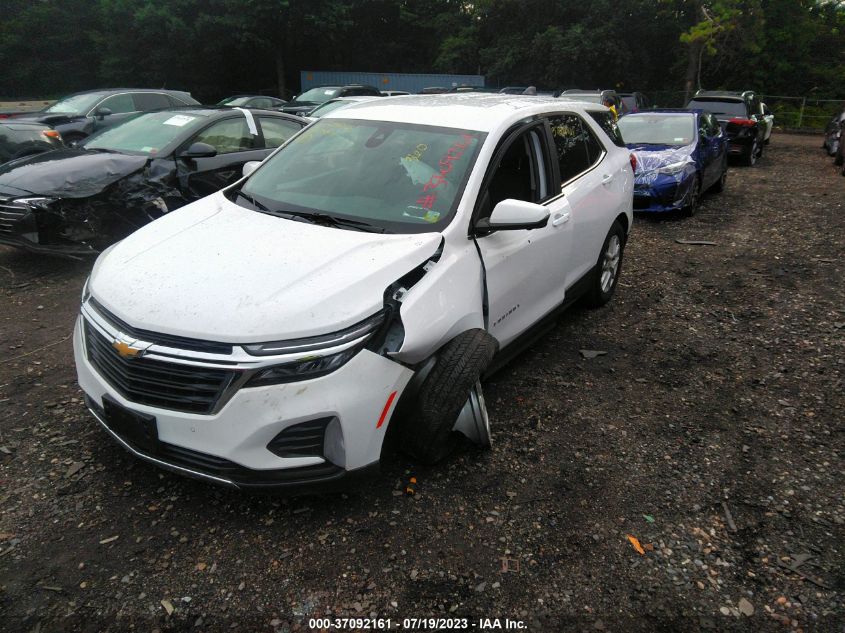 2022 CHEVROLET EQUINOX LT - 3GNAXUEV2NL276046