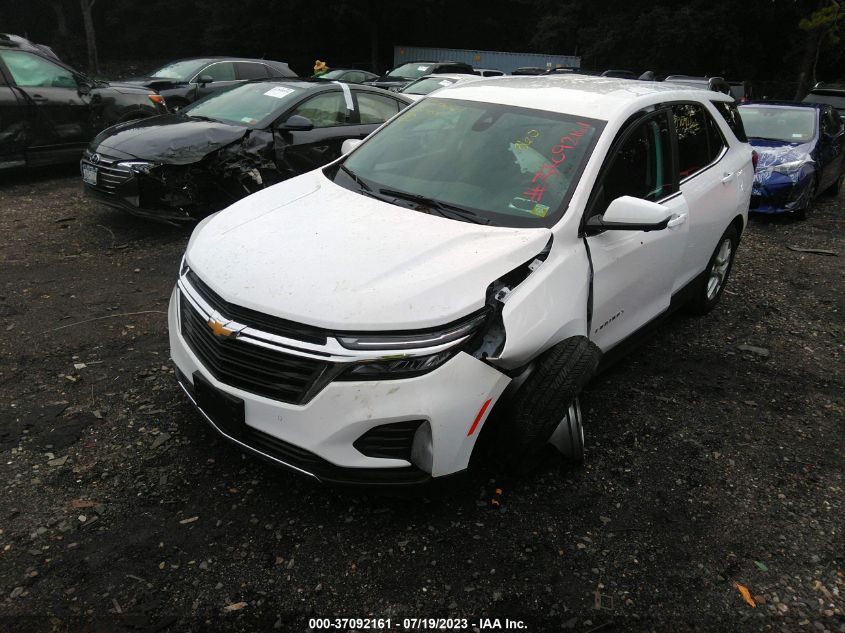 2022 CHEVROLET EQUINOX LT - 3GNAXUEV2NL276046