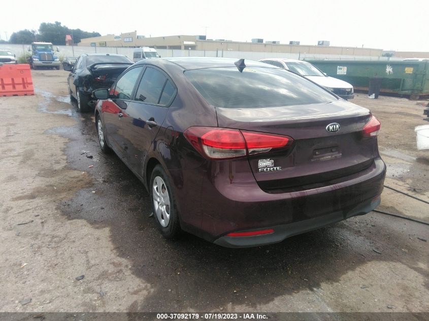 2017 KIA FORTE LX - 3KPFK4A70HE077414