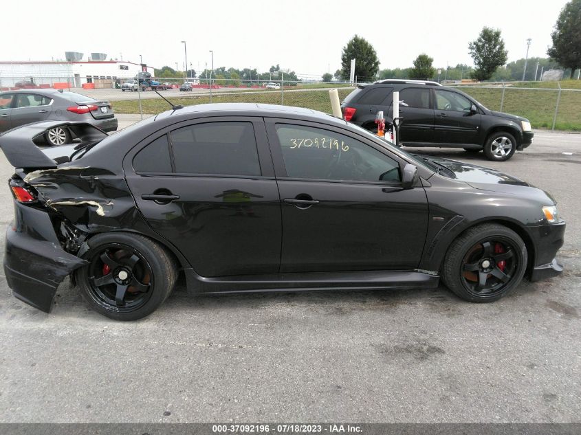 2013 MITSUBISHI LANCER EVOLUTION GSR JA32W8FV9DU024450