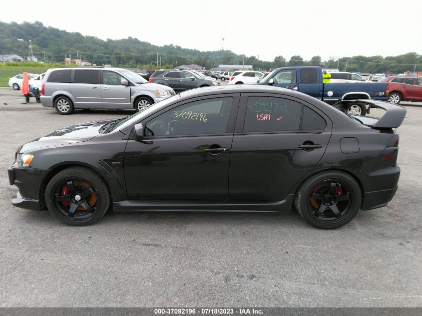 2013 MITSUBISHI LANCER EVOLUTION GSR JA32W8FV9DU024450
