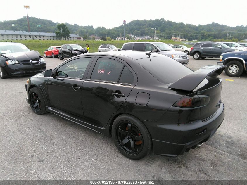 2013 MITSUBISHI LANCER EVOLUTION GSR JA32W8FV9DU024450