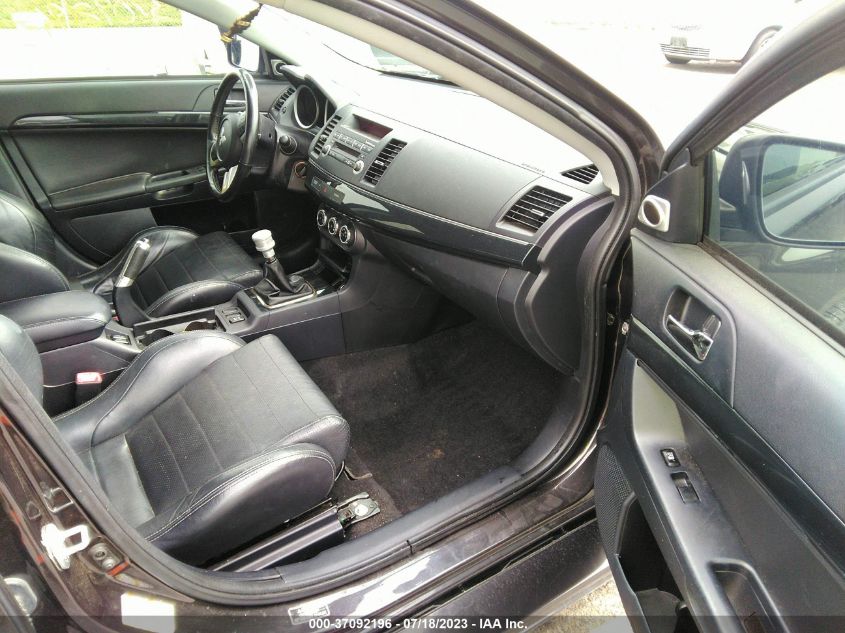 2013 MITSUBISHI LANCER EVOLUTION GSR JA32W8FV9DU024450