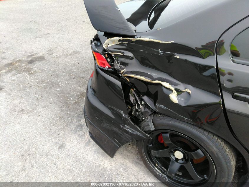 2013 MITSUBISHI LANCER EVOLUTION GSR JA32W8FV9DU024450