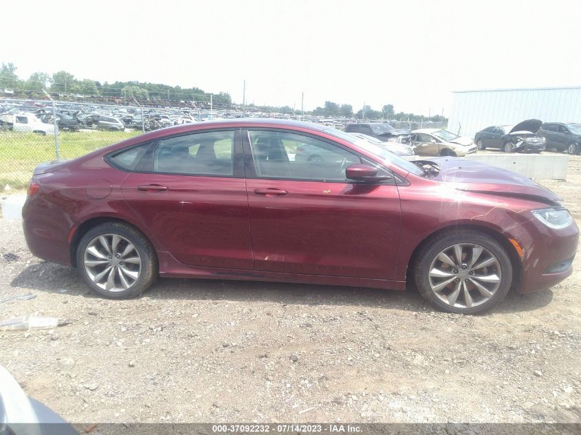 2015 CHRYSLER 200 S - 1C3CCCBB5FN750983