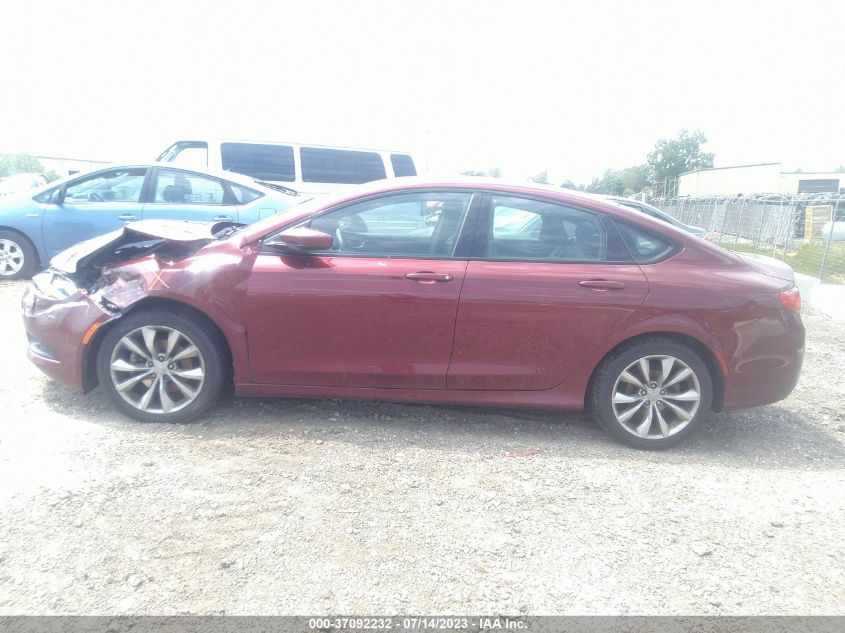 2015 CHRYSLER 200 S - 1C3CCCBB5FN750983
