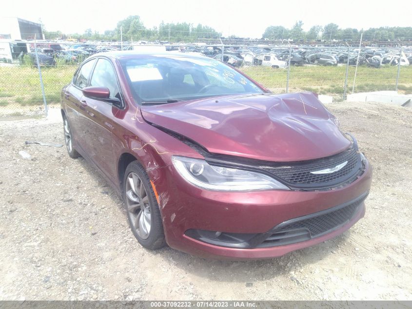 2015 CHRYSLER 200 S - 1C3CCCBB5FN750983